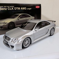 1/18 Kyosho Mercedes-Benz CLK DTM AMG coupe silver Minicar