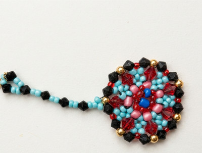 Artisan Crafted Statement Pendant Geometric Bohemian Handmade Piece For Chain