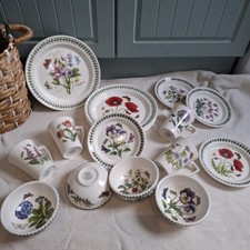 Image of Portmeirion Botanic Garden Dining Set 16 Piece Dinner Plates Bowls Side plates