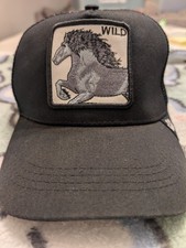 Goorin Bros The Farm Hat Cap Men Wild Stallion Black Snap Back T1
