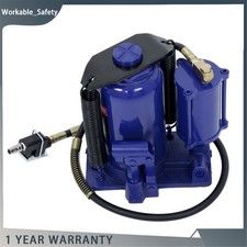 20ton 44000 Lbs Portable Low Profile Hydraulic Bottle Jack Air Manual Lift Hoist