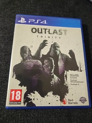 Outlast Trinity PlayStation 4 Complete 2 Disc Edition Whisthleblower