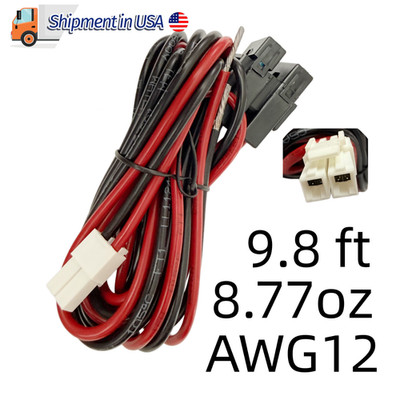 NEW KCT-23 Power Cable For KENWOOD TK690 TK790 TK890 TK7180 TK8180 Mobile Radio