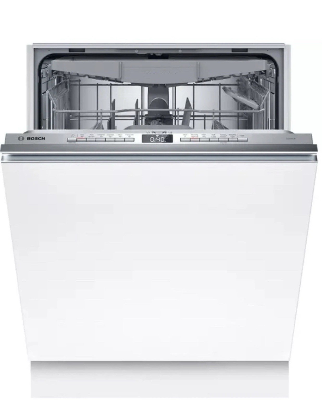 Bosch Series 6 Integrated Dishwasher - Smart Wi-Fi, B-Rated, Silver c SMV6ZCX10G