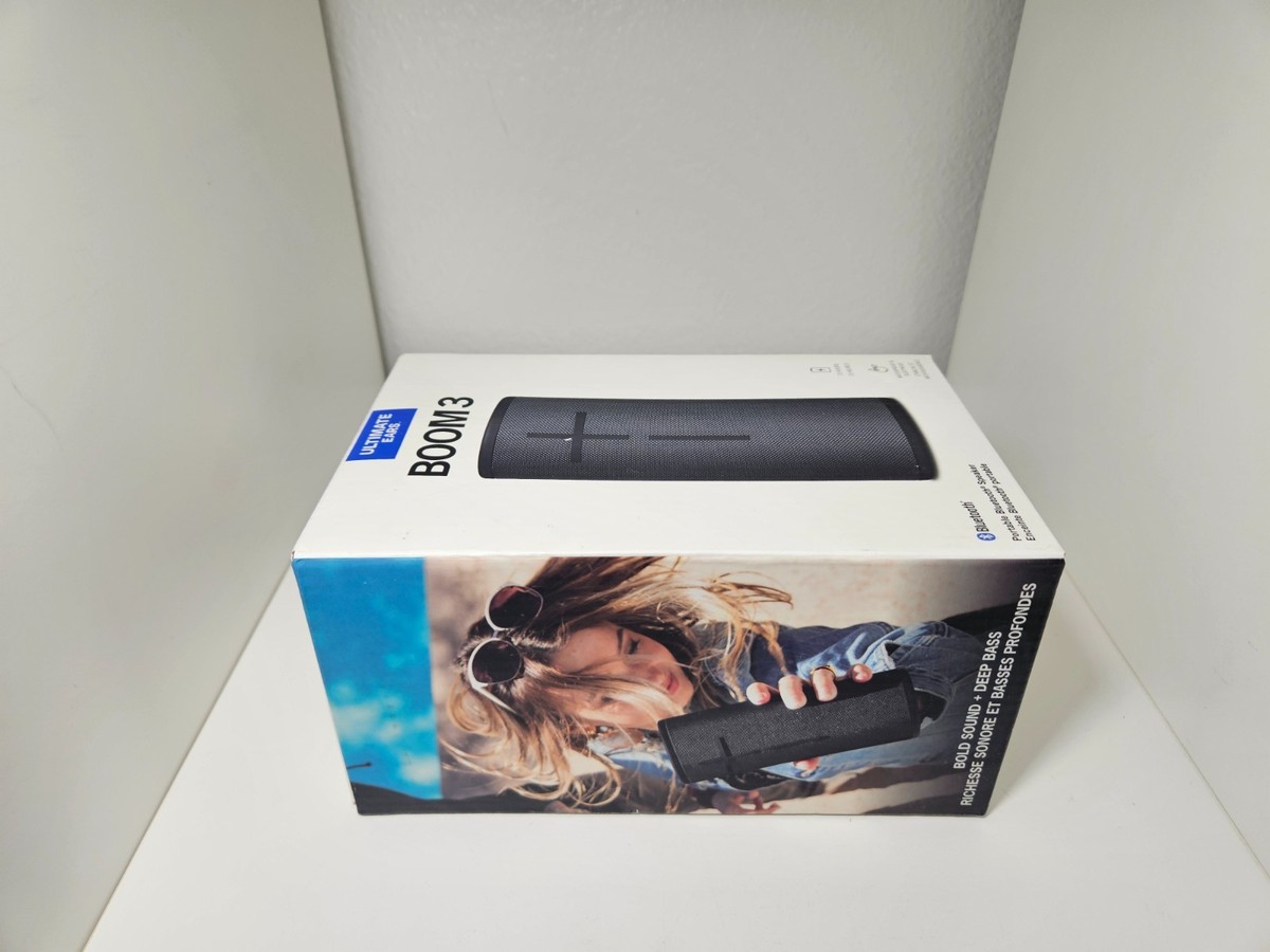 Ultimate Ears Boom 3 Portable Bluetooth Speaker - Black for sale