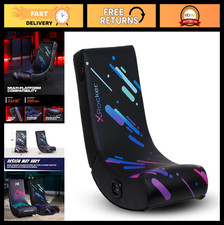 Gaming Floor Rocker Chair with Built-in Audio, Foldable Design for Teens  Kids