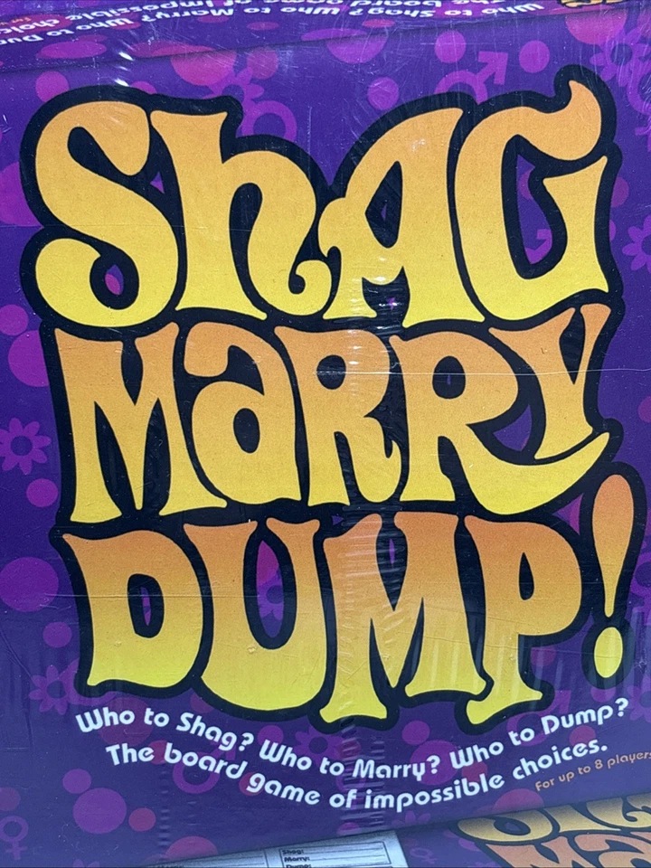 SHAG MARRY DUMP Adult Board Game! (Sealed, 2003) New - Image 4 of 4