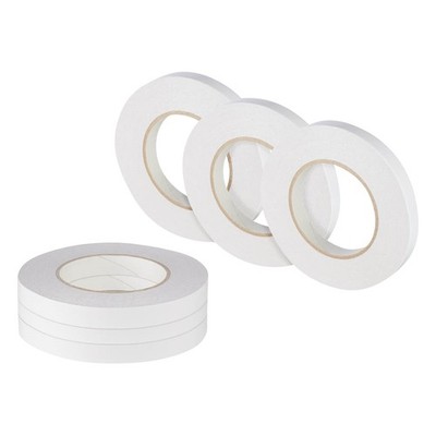 (0,24 /m) Doppelseitiges Klebeband 15mm mit Papiervliesträger 1 Rolle 50m 411015