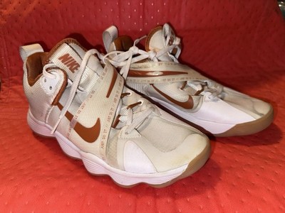 Nike React HyperSet SE Volleyball Shoes - White/Desert Orange Men s 6.5/Womens 8