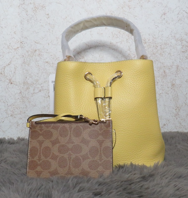 COACH Rowan Bucket Bag Dark stone CBH06 outlet F/S JPN Tax