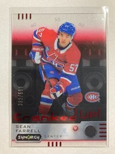 2023-24 Synergy Cranked Up Red #CR-SF Sean Farrell RC 382/599
