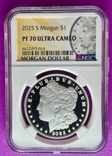 2025 S $1 Morgan Proof Dollar NGC PF70 Ultra Cameo (014)