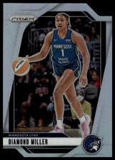 2024 Panini Prizm WNBA #63 Diamond Miller Silver Prizms