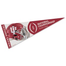 Indiana Hoosiers 2026 National Championship Full Size Pennant