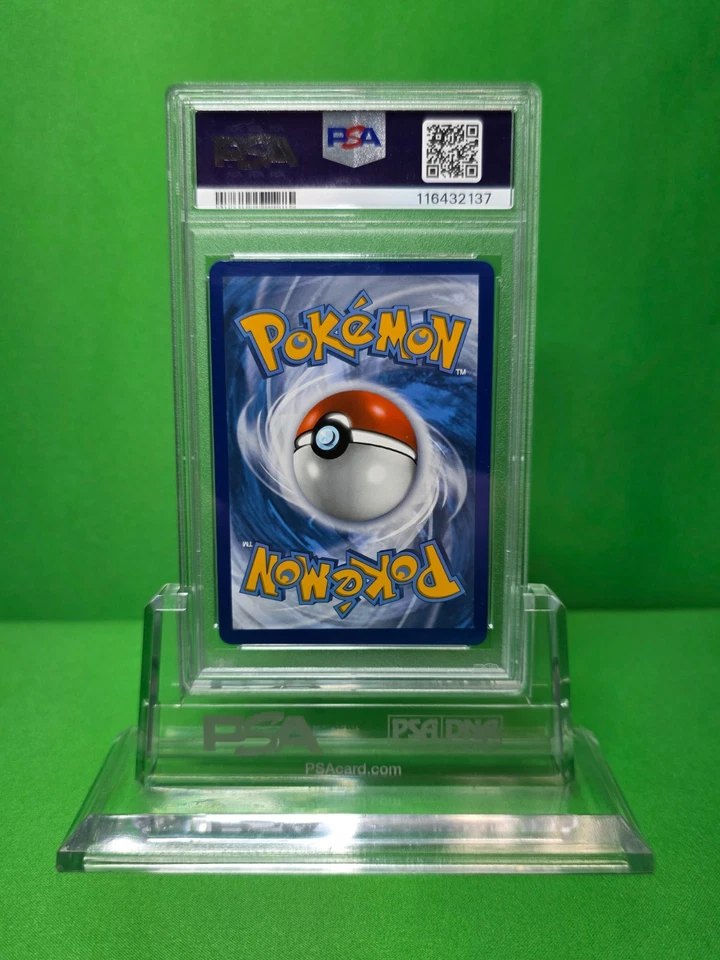 POKEMON 2021 SHINING FATES CHARIZARD VMAX FULL ART SV107/SV122 PSA 8 - Image 2 of 2