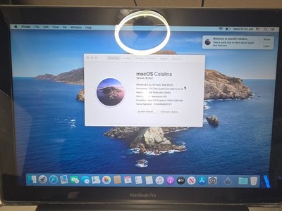 Apple MacBook Pro 13'' (Mid 2012)   Intel Core i5   SSD/HDD   macOS