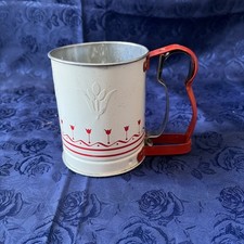 VTG Androck Embossed Hand-I-Sift Flour Sifter