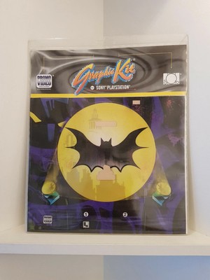 Graphic Kit (Skin/Sticker) for Sony Playstation 1: ''Bat Mania'', New Sealed