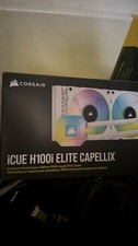 Corsair iCUE H100i Elite Capellix 240mm RGB AIO Liquid CPU Cooler AS-IS