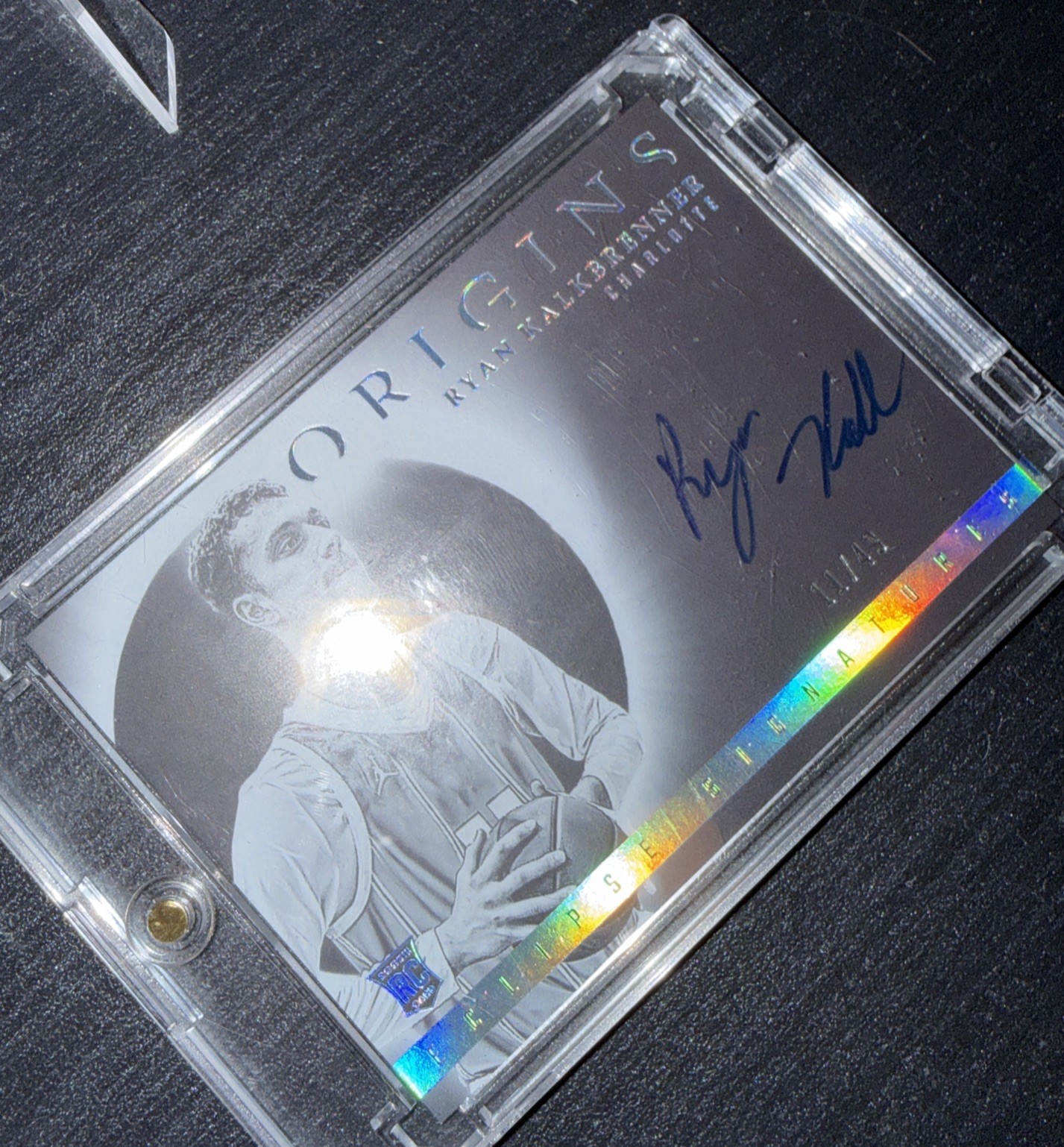 2025-26 Ryan Kalkbrenner Origins ON CARD Auto #/49