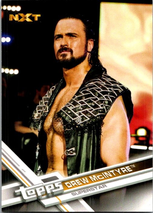 2017 Topps WWE Then Now Forever #169 Drew McIntyre