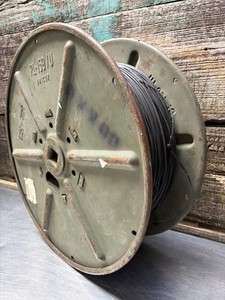 Military Telephone Radio Wire Spool DR8B, WD1A-2 KILOMETER, RL-159/U