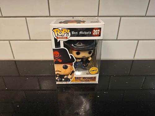 Funko Pop! #207 Bret Michaels Limited Edition Chase Pop Rocks ~ NEW ~ FREE SHIPN