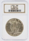 1924 NGC MS64 S$1 Philadelphia Mint Peace Silver Dollar No Reserve
