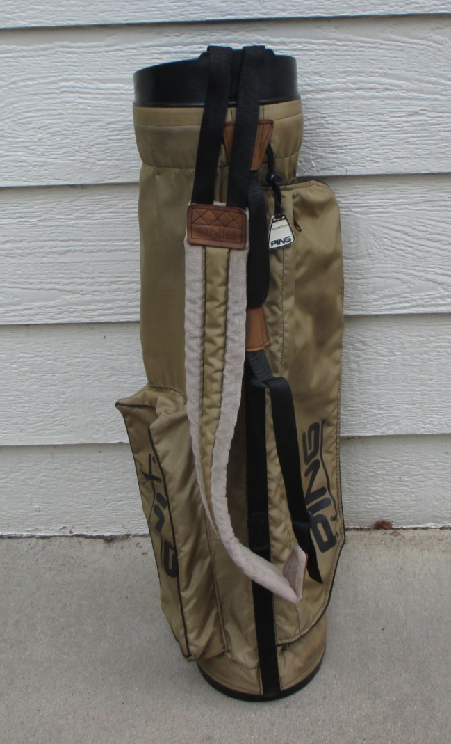 Vintage Ping Karsten Brown Sunday Golf Bag Made in USA | eBay