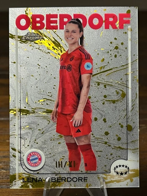 2024-25 Topps UEFA Women's Champs League #53 Lena Oberdorf XI Variation III/XI