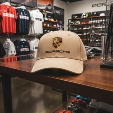 New Unisex Embroidered Cap (Lightweight) , Porsche, Baseball Motor Cap