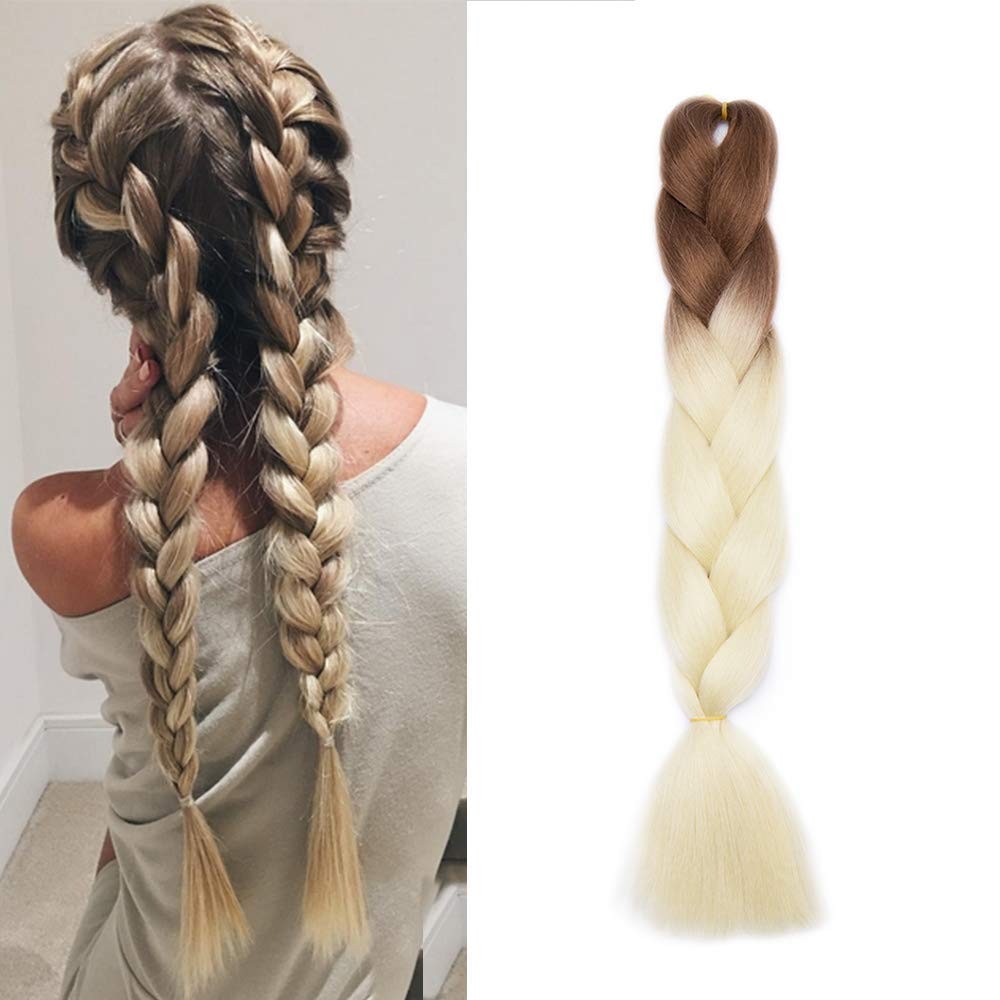 Cheveux pour tresse africaine legers avec rajout synthetique anti-noeuds
