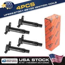 For Hyundai Accent 2012-2022 New 4Pcs Ignition coils UF652 27301-2B100