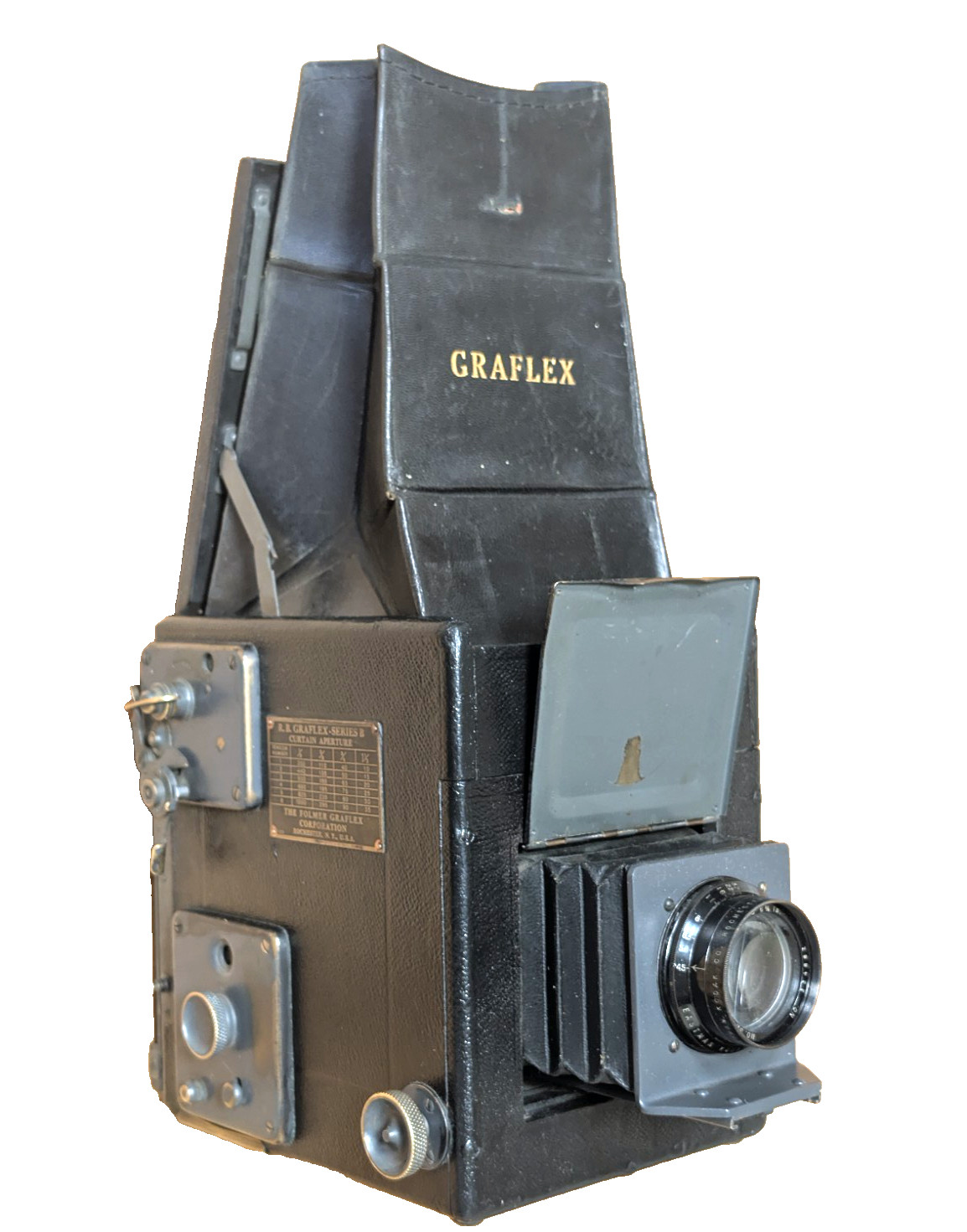 Graflex 3x4 vintage camera equipment - eBay listing photo 3