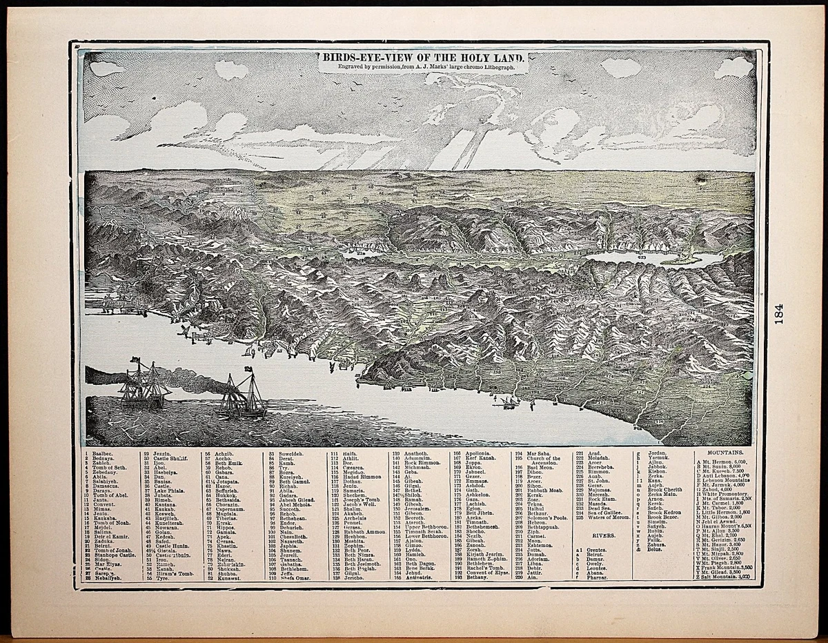 Antique Original Physical Maps for sale | eBay