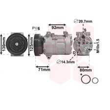 Kompressor Klimaanlage für Renault Grand Scénic II 1.6 1.5 dCi