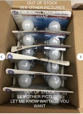 NEW GE Soft White 100 Watt  Light Bulbs - Box of 12 Bulbs   A15  (LOOK AT ALL)