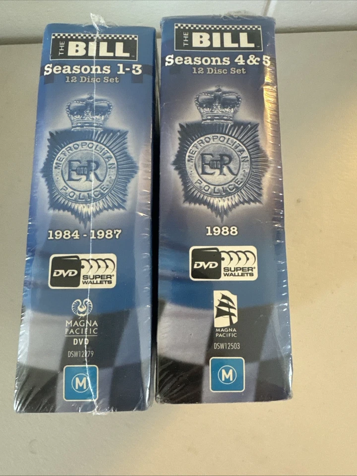 The Bill Season 1-5 DVD Special Edition Wallets 24 Disc Set PAL Factory Sealed - Image 4 of 4