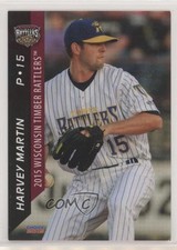 2015 Choice Wisconsin Timber Rattlers Harvey Martin #15 9gr