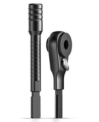 FlatEnd Bit Extender and Ratchet Driver Set, Designed for Leatherman MultiToo...