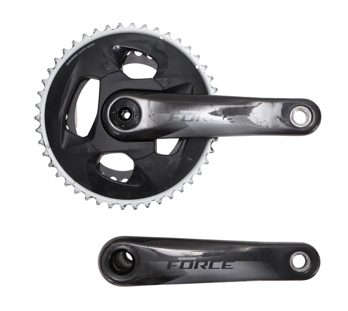 SRAM Force D1 DUB AXS 2x 12 Speed Carbon Road Bike Crankset 170mm 