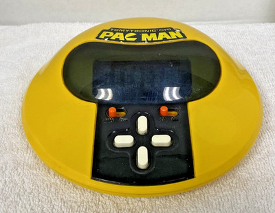 Vintage Japan 1981 Tomytronic Pac Man Handheld Electronic Game Works