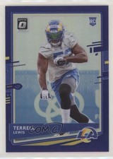 2020 Panini Donruss Optic Rookies Purple Prizm 32/50 Terrell Lewis #141 2s1