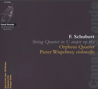 Orpheus Quartet - String Quartet in C Major Op.163 ZUSTAND SEHR GUT