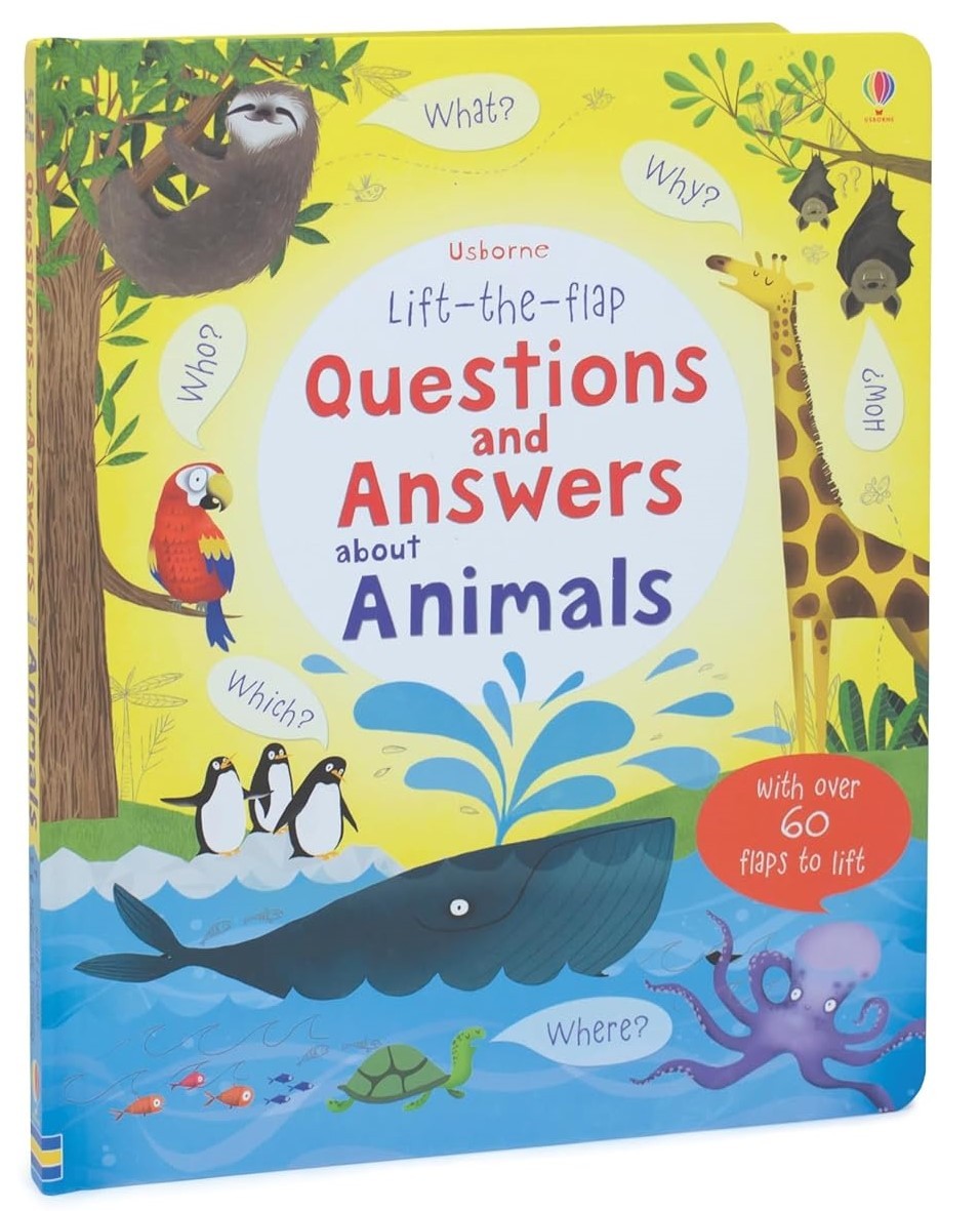 Various Publishers Lift The Flap Questions And Answers About Animals (Usborne Questions And Answers) - Image 8