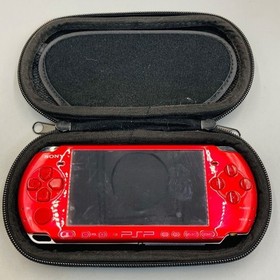Sony PSP-3000 Radiant Red Console Battery Memory Card AC Adapter Japanese