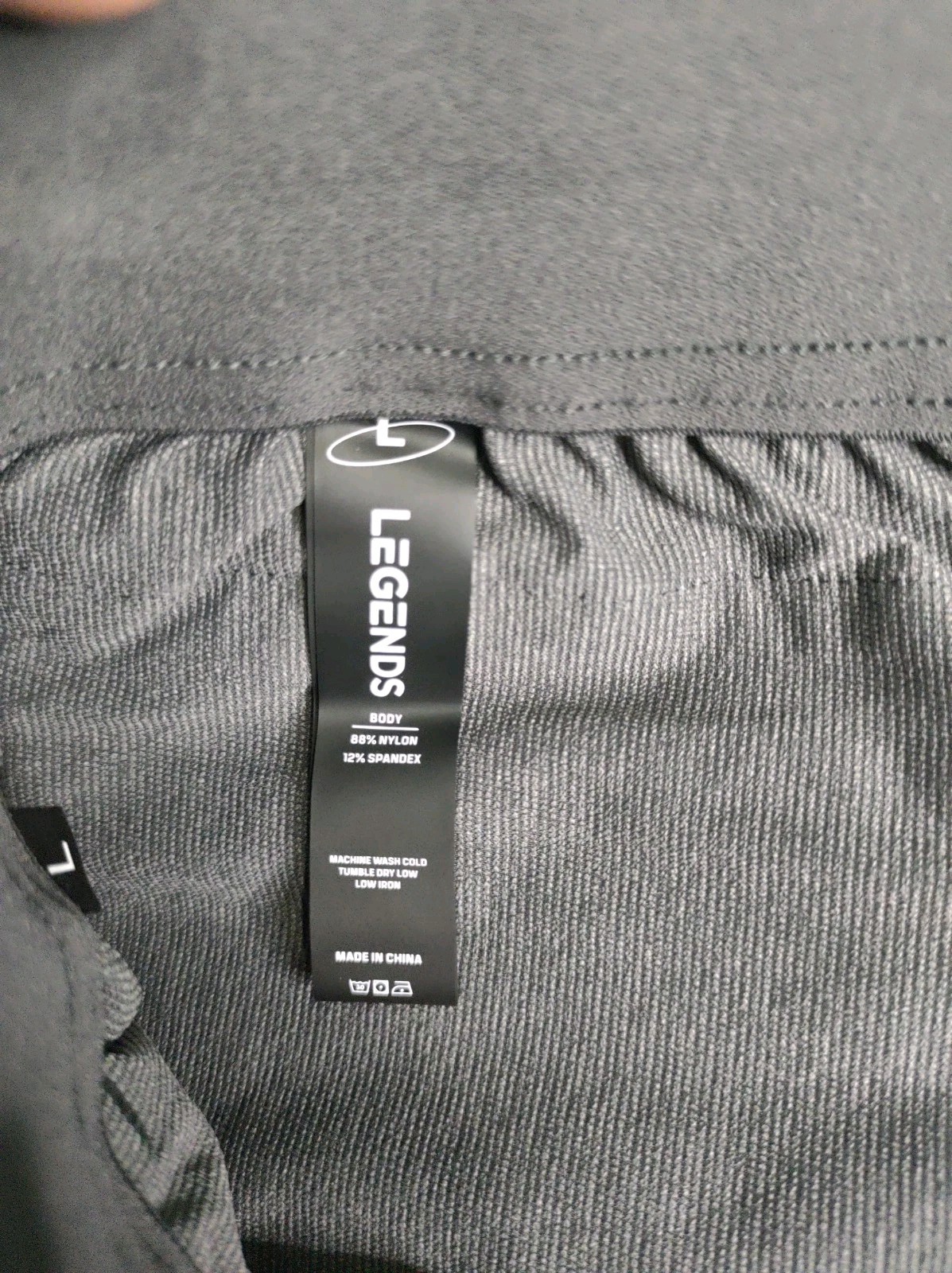 Legends Pants Gray Carson Jogger Lightweight Perf… - image 7