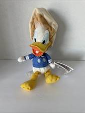 Disney Bean Bag Plush - The Three Caballeros DONALD DUCK 9 Inch NWT