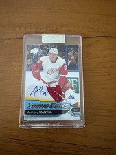 2016-17 Upper Deck Anthony Mantha Young Guns Buyback /39 Auto