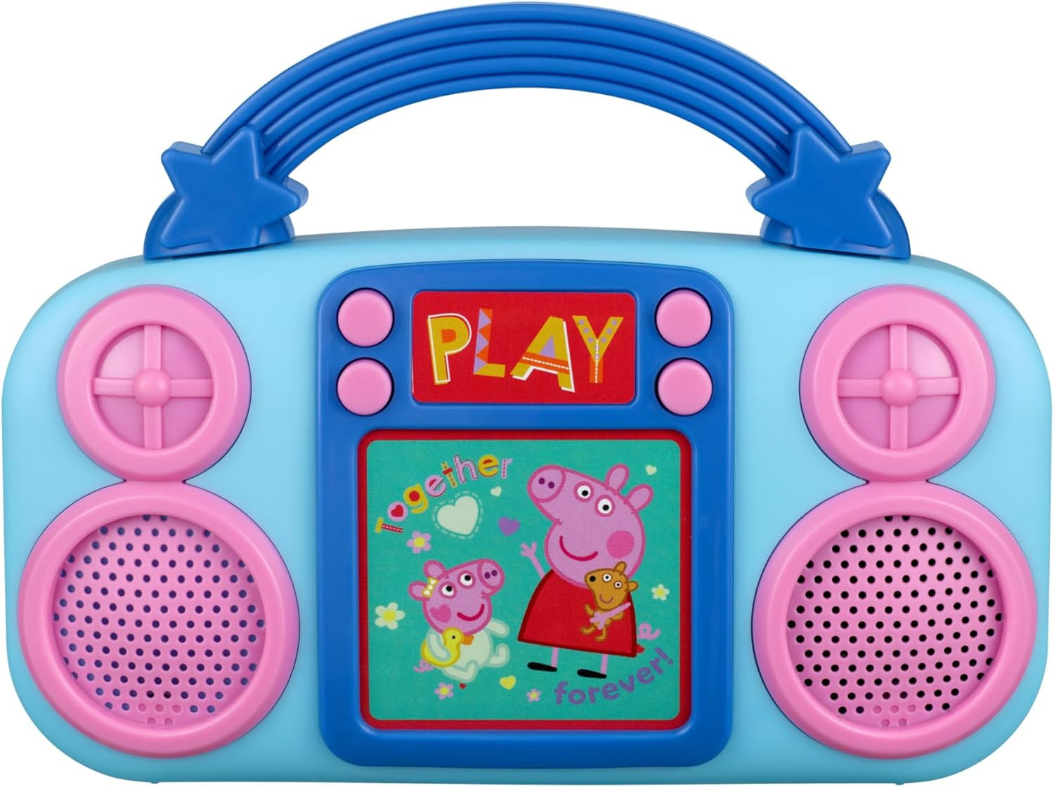 Peppa Pig Toy Music Player, Toddler Toy with Built-In Music 